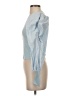 TCEC Blue Long Sleeve Blouse Size S - photo 5