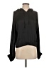Carbon38 100% Polyester Black Poncho Size S - photo 1