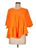 Todd Oldham Orange Short Sleeve Top One size - photo 1
