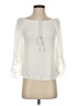 Guess 100% Rayon Ivory 3/4 Sleeve Blouse Size XS - photo 1
