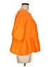 Todd Oldham Orange Short Sleeve Top One size - photo 4