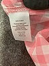 Talbots 100% Cotton Checkered-gingham Pink Long Sleeve Blouse Size M - photo 8