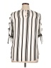 Iz Byer Ivory 3/4 Sleeve Blouse Size XL - photo 2