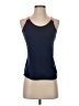 Nike 100% Polyester Blue Active Tank Size S - photo 1