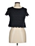 THML 100% Cotton Black Short Sleeve Top Size M - photo 1