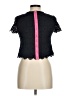 THML 100% Cotton Black Short Sleeve Top Size M - photo 2