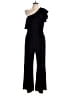 ECI Solid Black Jumpsuit Size L - photo 1
