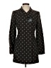 Caslon Jacquard Polka Dots Stars Brown Black Wool Blazer Size XS - photo 1