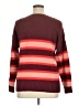 Treasure & Bond Stripes Burgundy Pullover Sweater Size XL - photo 2