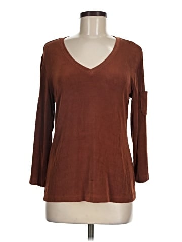 Travelers by Chico's 3/4 Sleeve Top (view 1)