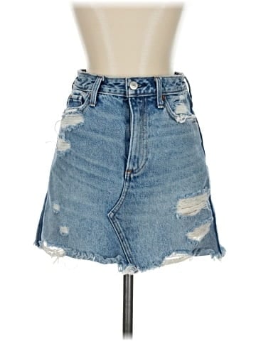 Abercrombie & Fitch Denim Skirt (view 1)