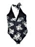 Unbranded Floral Black One Piece Swimsuit Size XL - photo 2