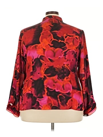 AK Anne Klein Long Sleeve Blouse (view 2)