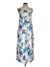 Isabel 100% Rayon Floral Ivory Cocktail Dress Size M - photo 1