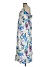 Isabel 100% Rayon Floral Ivory Cocktail Dress Size M - photo 5
