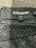 Express Metallic Animal Print Jacquard Snake Print Silver Shorts Size 10 - photo 4