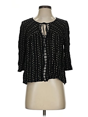 Miss Me 3/4 Sleeve Blouse (view 1)