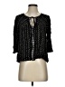 Miss Me 100% Viscose Black 3/4 Sleeve Blouse Size S - photo 1