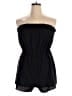 Shein Curve Solid Black Romper Size 0X - photo 1