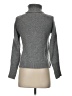 J.Crew Chevron-herringbone Gray Turtleneck Sweater Size XXS - photo 2