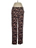 Joie 100% Silk Floral Gold Silk Pants Size 4 - photo 1