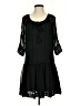 Meadow Rue 100% Polyester Black Casual Dress Size S - photo 1