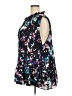 Boutique + 100% Polyester Black Sleeveless Blouse Size 2X Plus - photo 5