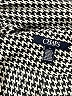 Chaps 100% Polyester Houndstooth Silver Long Sleeve Blouse Size M - photo 7