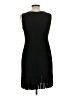 Bebe Solid Black Cocktail Dress Size 10 - photo 2