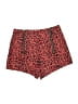 Lucca Couture Animal Print Red Shorts Size 0 - photo 1
