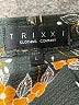 Trixxi Floral Black Jumpsuit Size L - photo 4