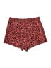 Lucca Couture Animal Print Red Shorts Size 0 - photo 2