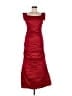 Alex Evenings Red Cocktail Dress Size 8 Petite - photo 1