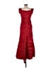 Alex Evenings Red Cocktail Dress Size 8 Petite - photo 2