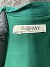 ROMY 100% Polyester Green Cocktail Dress Size XL - photo 7