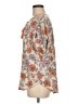 Hayden 100% Rayon Orange Short Sleeve Blouse Size M - photo 5