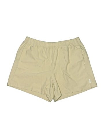 OFFLINE by Aerie Khaki Shorts (view 1)