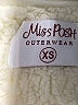 Miss Posh 100% Polyester Ivory Vest Size XS - photo 6