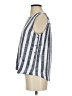 Charlie Blue Sleeveless Blouse Size S - photo 5