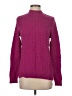 Studio Works 100% Cotton Purple Turtleneck Sweater Size S - photo 1