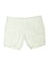 Hurley 100% Cotton Chevron-herringbone Ivory Shorts Size 1 - photo 1