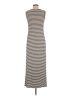 Max Studio Stripes Gray Casual Dress Size M - photo 2