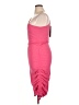 Elliatt Solid Pink Cocktail Dress Size XL - photo 5