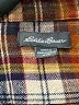 Eddie Bauer Plaid Brown Long Sleeve Button-Down Shirt Size M - photo 7
