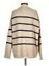 Aerie Stripes Tan Turtleneck Sweater Size S - photo 2