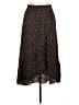 Assorted Brands Floral Black Casual Skirt Size L - photo 1