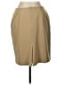 Alia Solid Tan Gold Formal Skirt Size 12 - photo 2