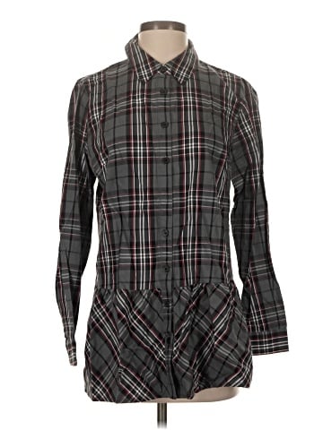 Joan Rivers Long Sleeve Button-Down Shirt (view 1)