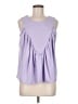 Unbranded 100% Polyester Purple Sleeveless Blouse Size M - photo 1
