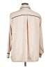 Modern Works Color Block Tan Long Sleeve Blouse Size 1X - photo 2